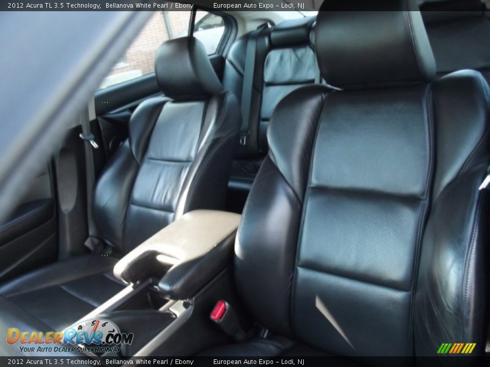 2012 Acura TL 3.5 Technology Bellanova White Pearl / Ebony Photo #12
