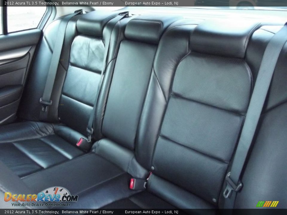 2012 Acura TL 3.5 Technology Bellanova White Pearl / Ebony Photo #14