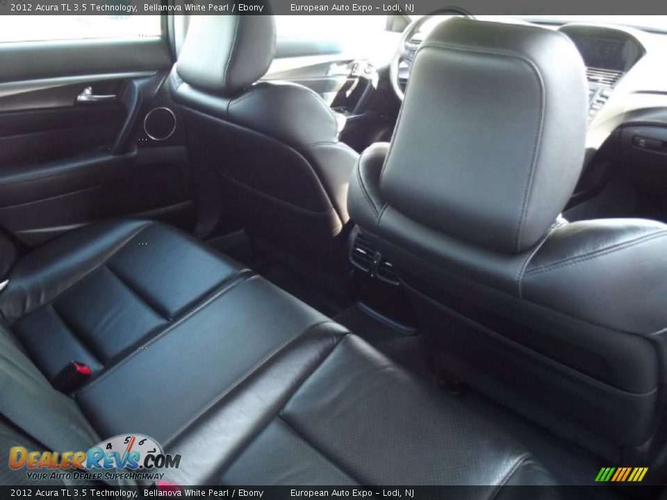 2012 Acura TL 3.5 Technology Bellanova White Pearl / Ebony Photo #15