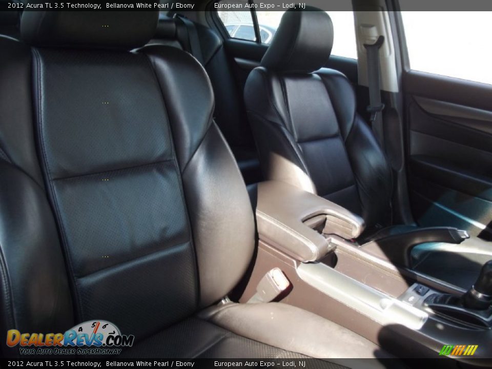 2012 Acura TL 3.5 Technology Bellanova White Pearl / Ebony Photo #18