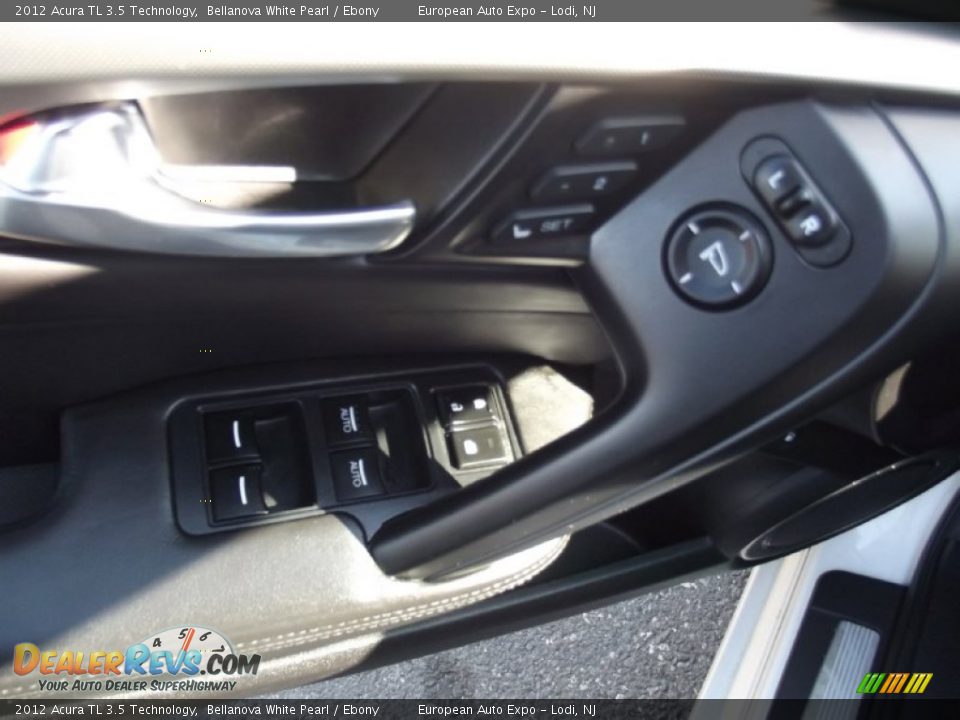 2012 Acura TL 3.5 Technology Bellanova White Pearl / Ebony Photo #20