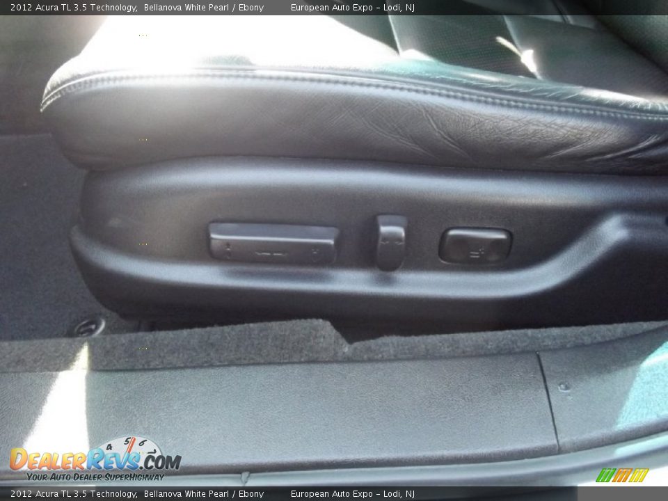 2012 Acura TL 3.5 Technology Bellanova White Pearl / Ebony Photo #22