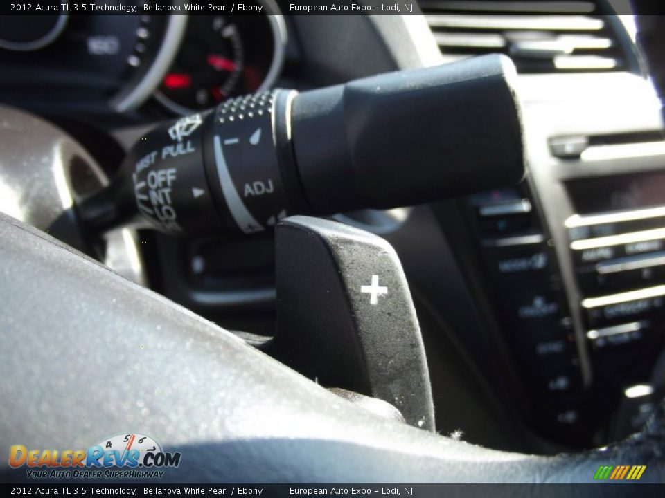 2012 Acura TL 3.5 Technology Bellanova White Pearl / Ebony Photo #27