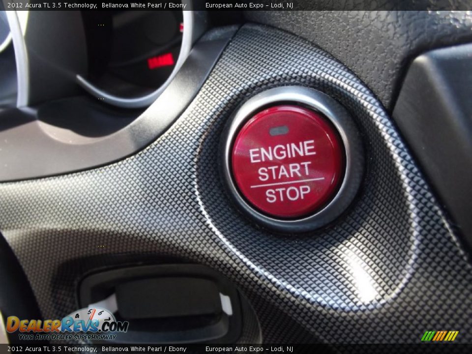 2012 Acura TL 3.5 Technology Bellanova White Pearl / Ebony Photo #30