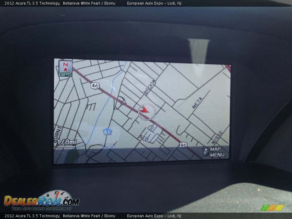 2012 Acura TL 3.5 Technology Bellanova White Pearl / Ebony Photo #31
