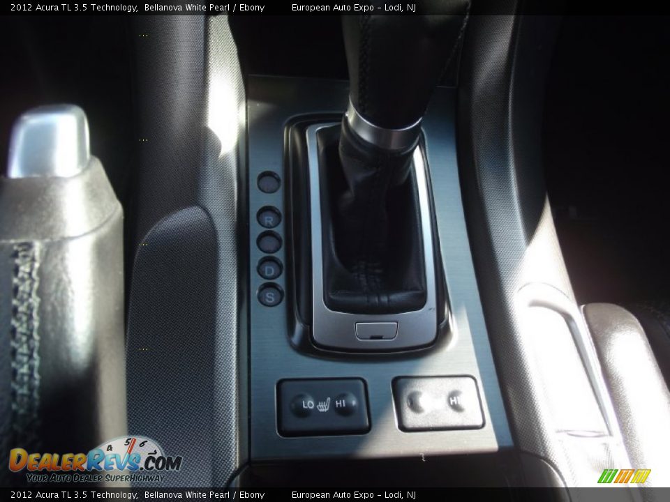 2012 Acura TL 3.5 Technology Bellanova White Pearl / Ebony Photo #35