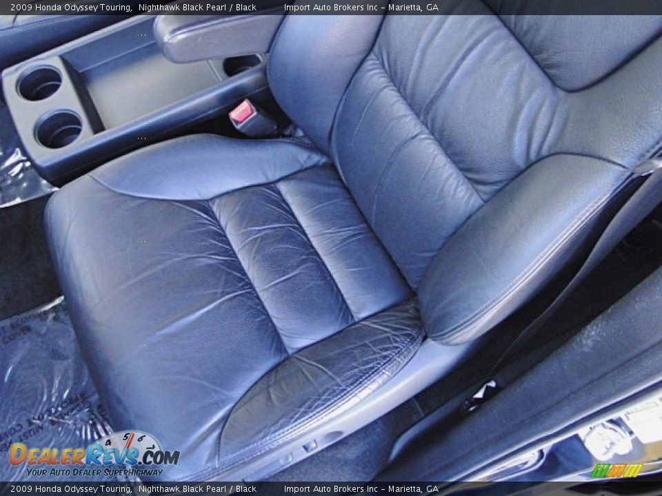 2009 Honda Odyssey Touring Nighthawk Black Pearl / Black Photo #9