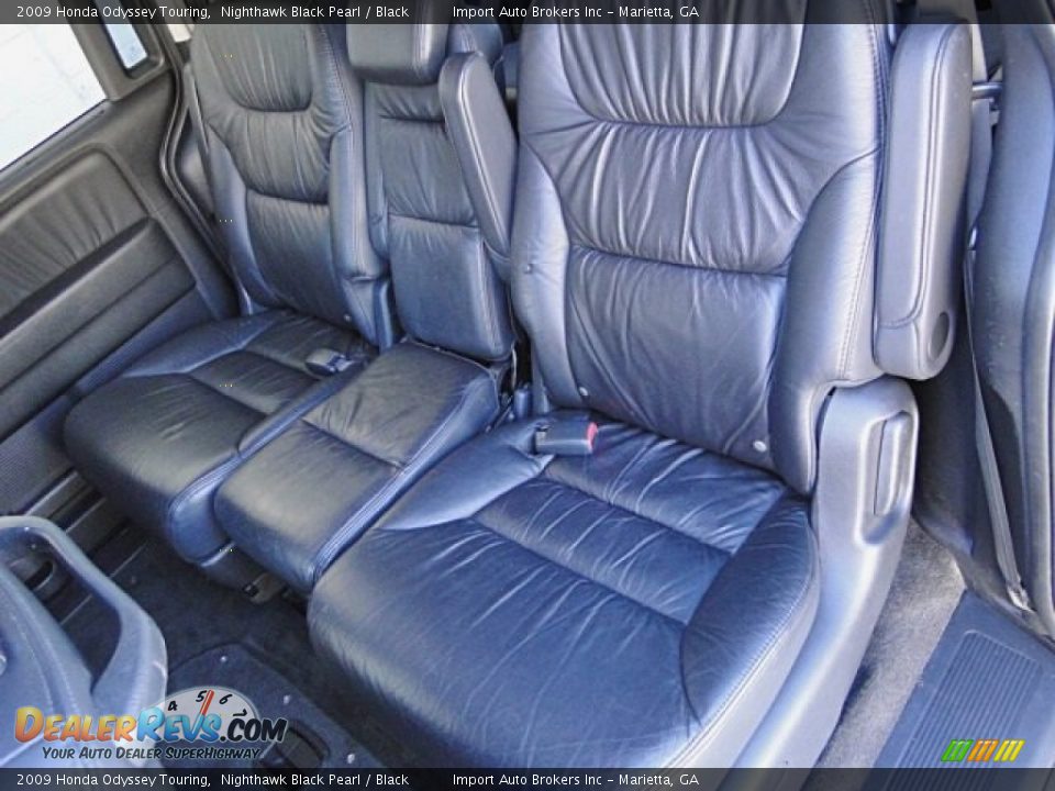 2009 Honda Odyssey Touring Nighthawk Black Pearl / Black Photo #11