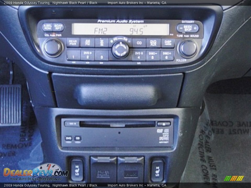 2009 Honda Odyssey Touring Nighthawk Black Pearl / Black Photo #15