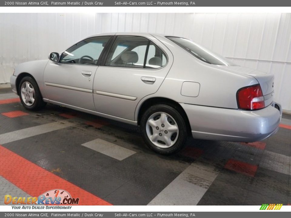 2000 Nissan Altima GXE Platinum Metallic / Dusk Gray Photo #11
