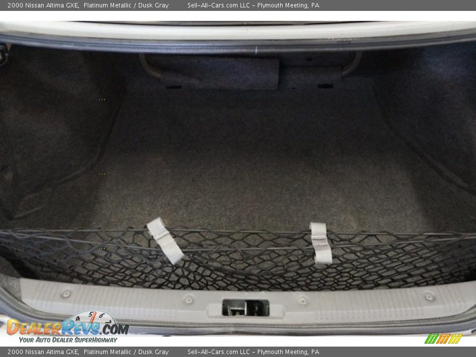 2000 Nissan Altima GXE Platinum Metallic / Dusk Gray Photo #18
