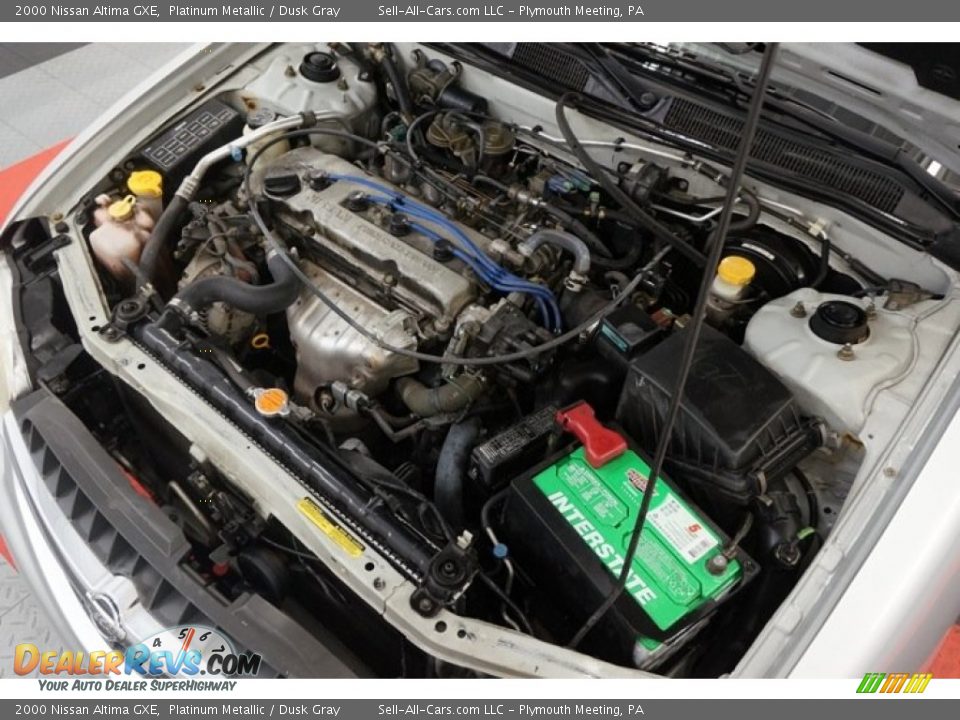 2000 Nissan Altima GXE 2.4 Liter DOHC 16-Valve 4 Cylinder Engine Photo #33