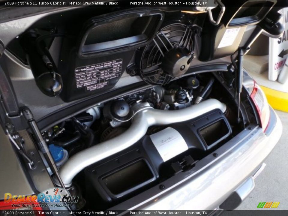 2009 Porsche 911 Turbo Cabriolet 3.6 Liter Twin-Turbocharged DOHC 24V VarioCam Flat 6 Cylinder Engine Photo #31