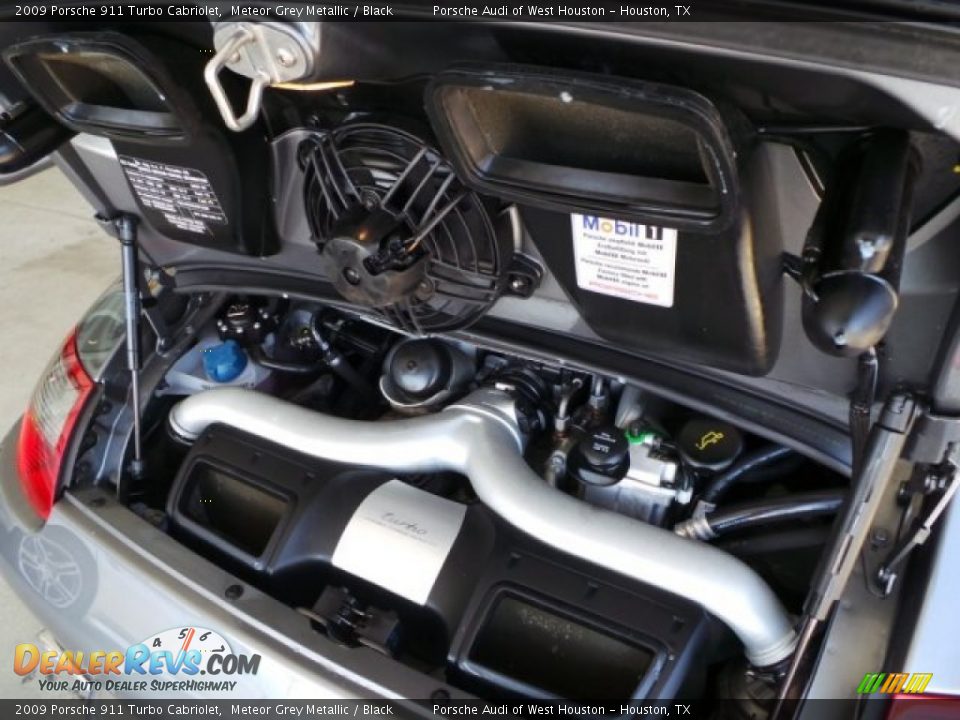 2009 Porsche 911 Turbo Cabriolet 3.6 Liter Twin-Turbocharged DOHC 24V VarioCam Flat 6 Cylinder Engine Photo #32