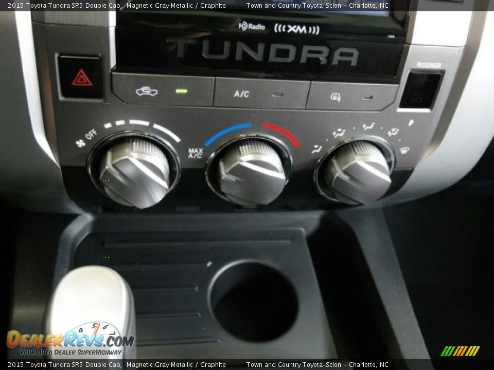 2015 Toyota Tundra SR5 Double Cab Magnetic Gray Metallic / Graphite Photo #17