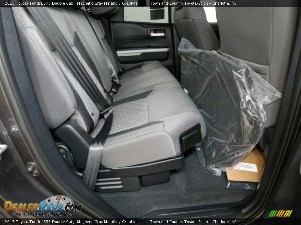 Rear Seat of 2015 Toyota Tundra SR5 Double Cab Photo #8