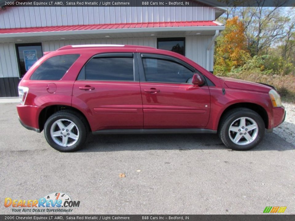 2006 Chevrolet Equinox LT AWD Salsa Red Metallic / Light Cashmere Photo #2