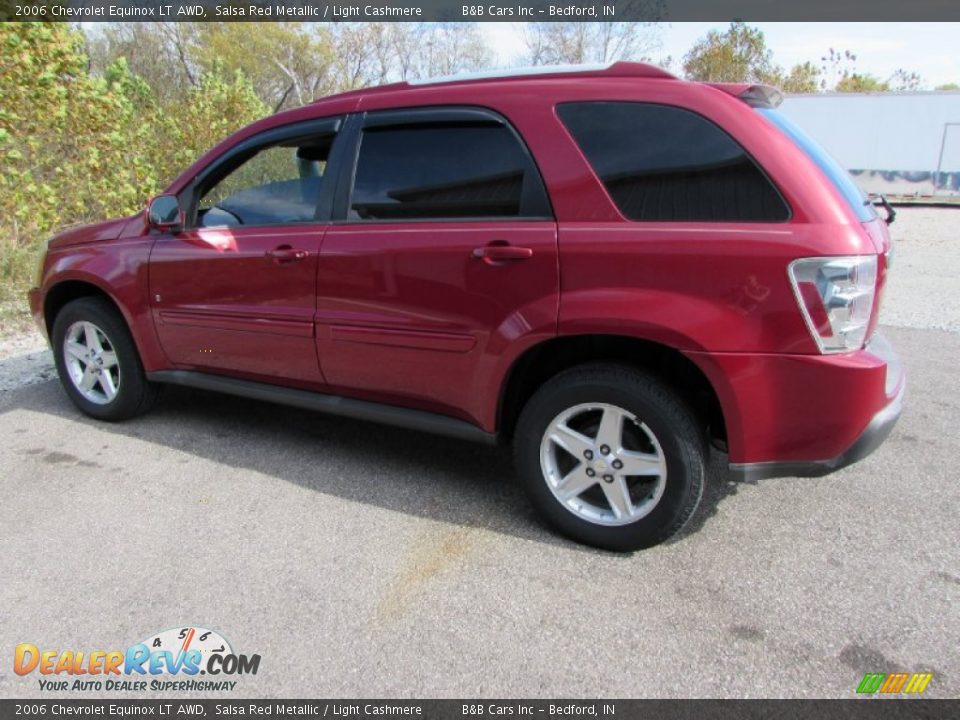 2006 Chevrolet Equinox LT AWD Salsa Red Metallic / Light Cashmere Photo #5