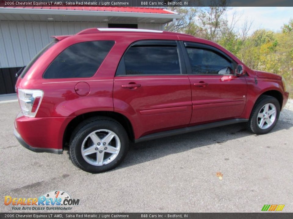 2006 Chevrolet Equinox LT AWD Salsa Red Metallic / Light Cashmere Photo #6