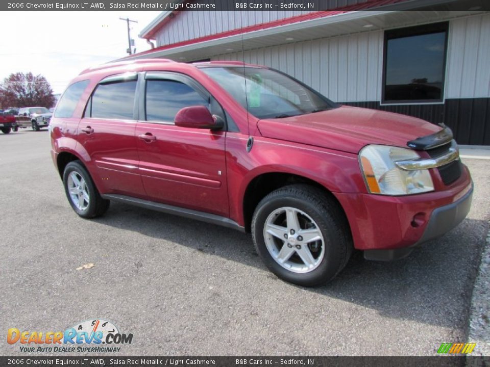 2006 Chevrolet Equinox LT AWD Salsa Red Metallic / Light Cashmere Photo #7