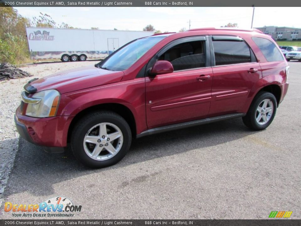 2006 Chevrolet Equinox LT AWD Salsa Red Metallic / Light Cashmere Photo #8