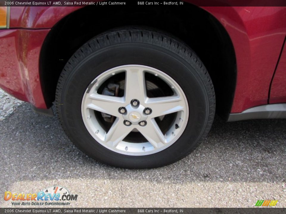 2006 Chevrolet Equinox LT AWD Salsa Red Metallic / Light Cashmere Photo #9