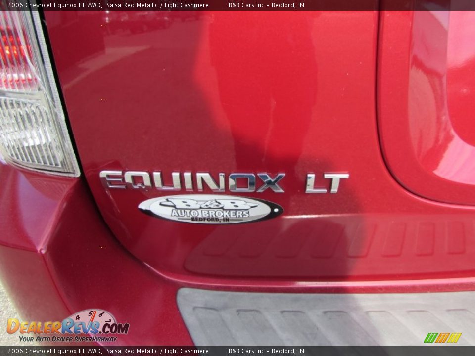 2006 Chevrolet Equinox LT AWD Salsa Red Metallic / Light Cashmere Photo #10
