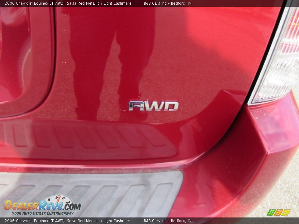 2006 Chevrolet Equinox LT AWD Salsa Red Metallic / Light Cashmere Photo #11