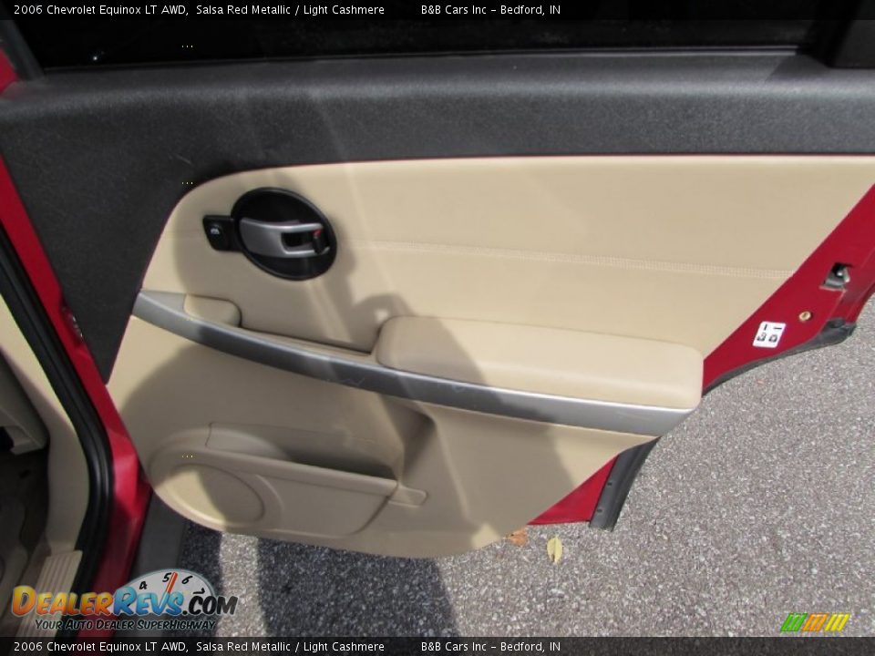 2006 Chevrolet Equinox LT AWD Salsa Red Metallic / Light Cashmere Photo #13
