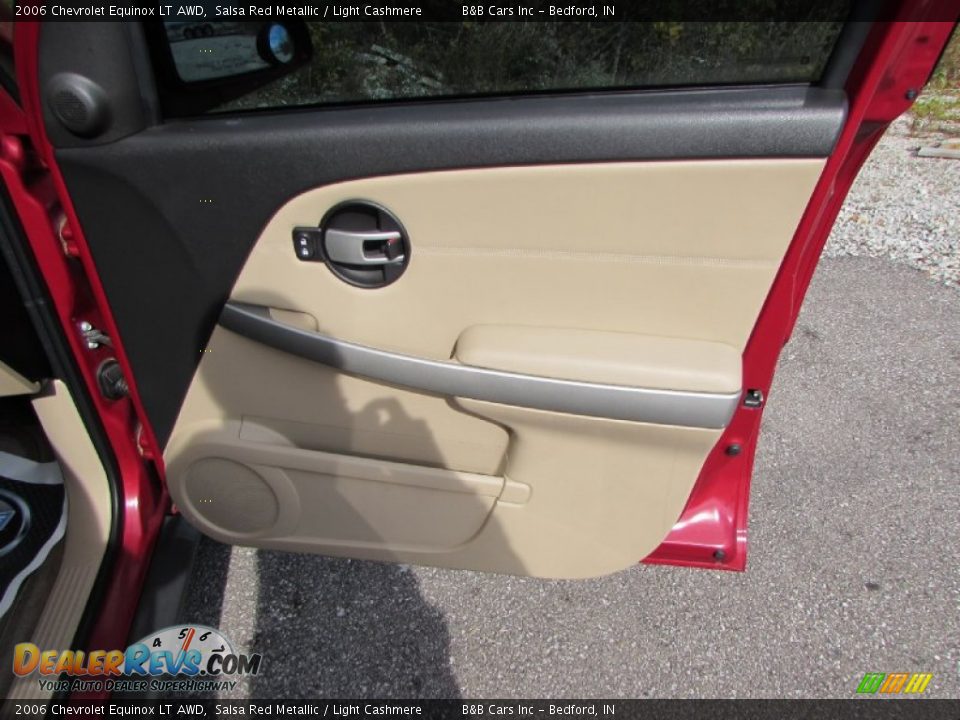 2006 Chevrolet Equinox LT AWD Salsa Red Metallic / Light Cashmere Photo #16