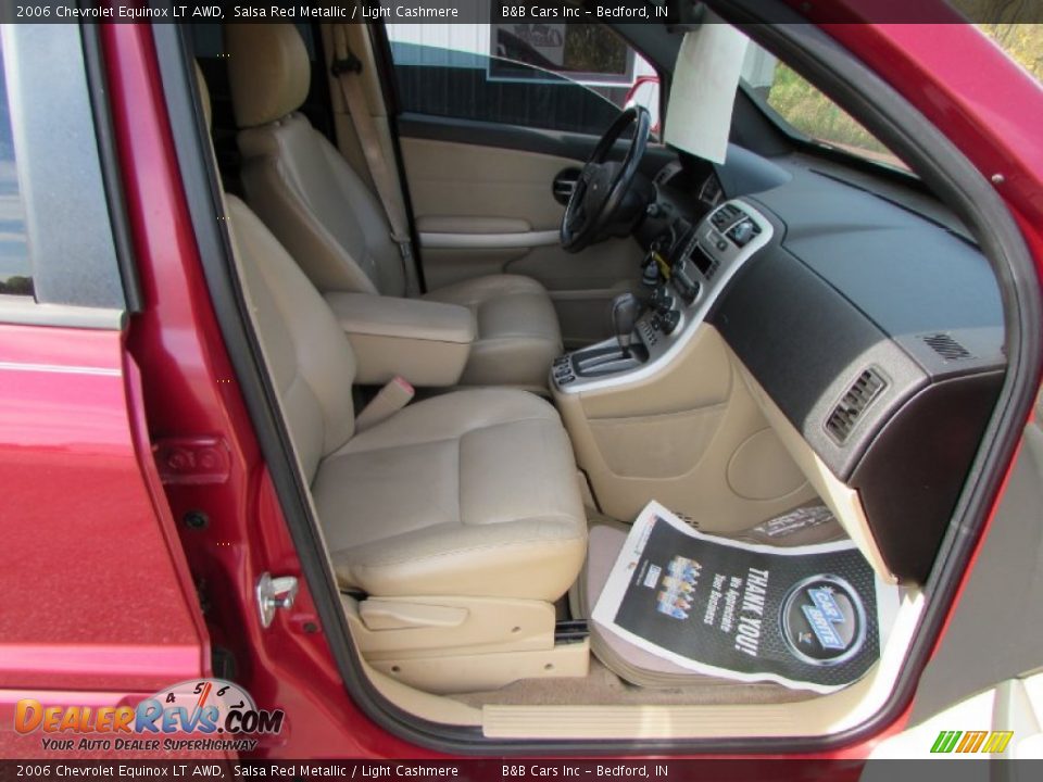 2006 Chevrolet Equinox LT AWD Salsa Red Metallic / Light Cashmere Photo #17