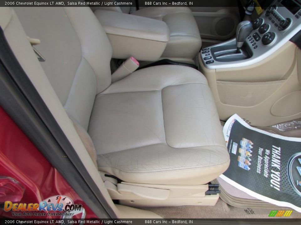 2006 Chevrolet Equinox LT AWD Salsa Red Metallic / Light Cashmere Photo #18