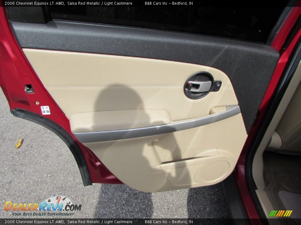 2006 Chevrolet Equinox LT AWD Salsa Red Metallic / Light Cashmere Photo #20