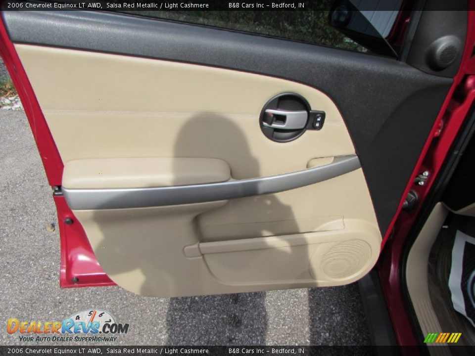 2006 Chevrolet Equinox LT AWD Salsa Red Metallic / Light Cashmere Photo #23
