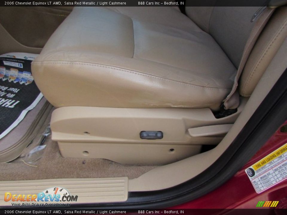 2006 Chevrolet Equinox LT AWD Salsa Red Metallic / Light Cashmere Photo #25