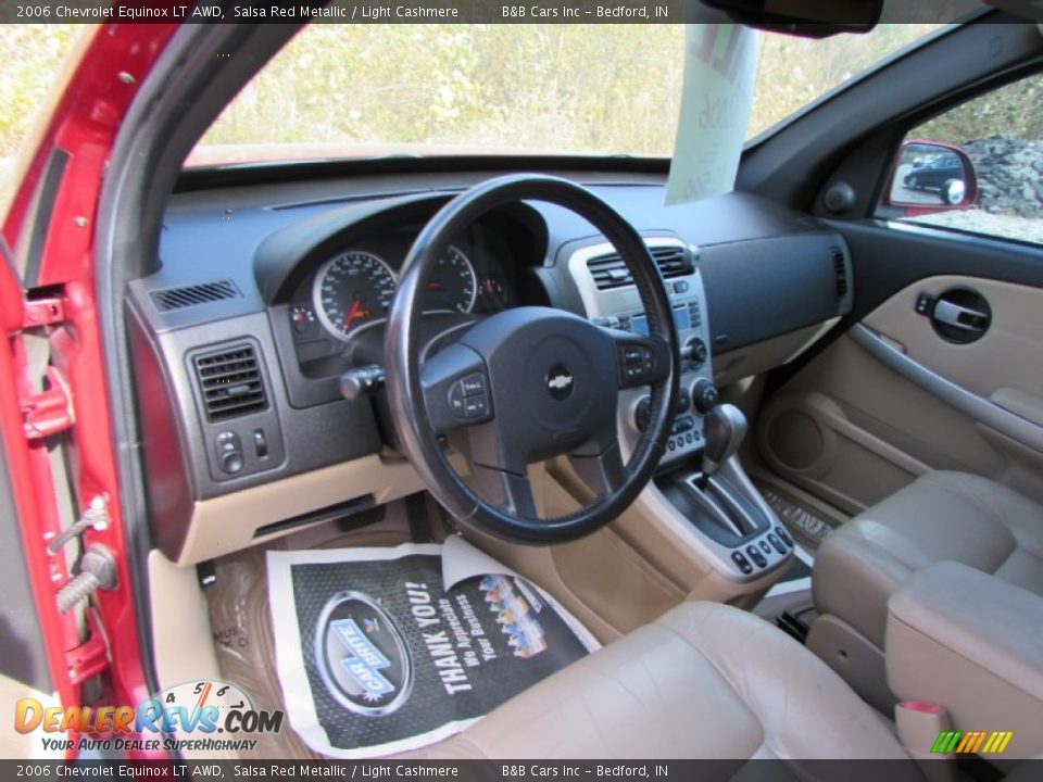2006 Chevrolet Equinox LT AWD Salsa Red Metallic / Light Cashmere Photo #27