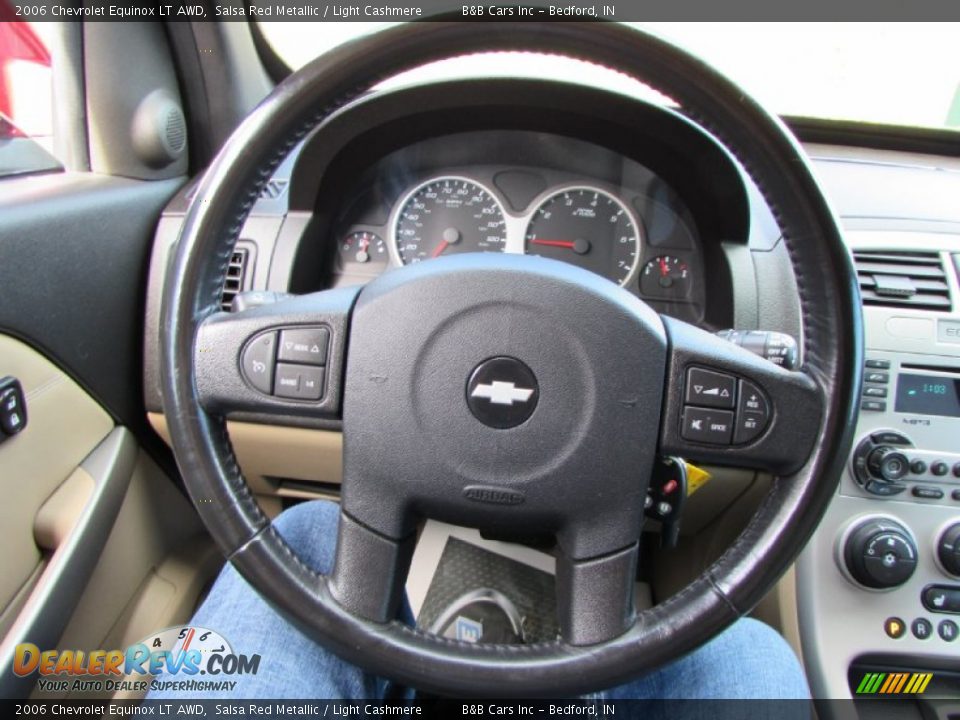 2006 Chevrolet Equinox LT AWD Salsa Red Metallic / Light Cashmere Photo #33