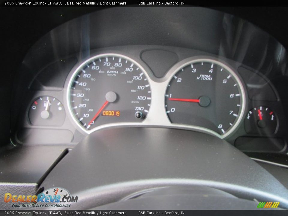 2006 Chevrolet Equinox LT AWD Salsa Red Metallic / Light Cashmere Photo #36
