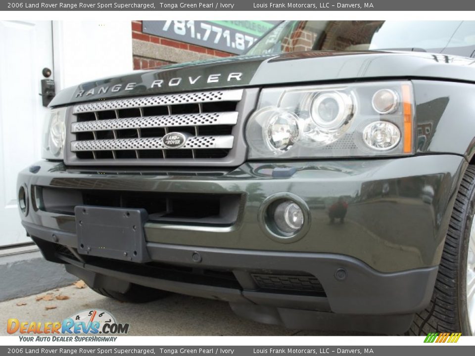 2006 Land Rover Range Rover Sport Supercharged Tonga Green Pearl / Ivory Photo #17