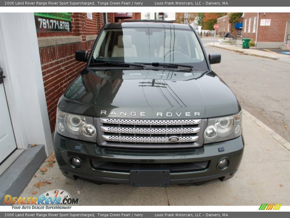 2006 Land Rover Range Rover Sport Supercharged Tonga Green Pearl / Ivory Photo #27