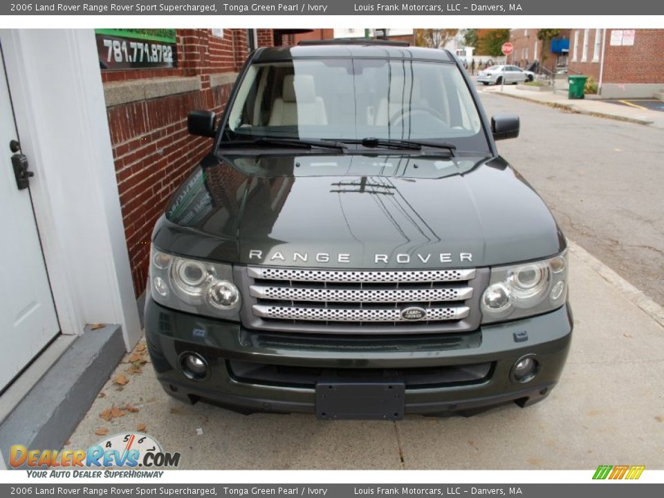 2006 Land Rover Range Rover Sport Supercharged Tonga Green Pearl / Ivory Photo #28
