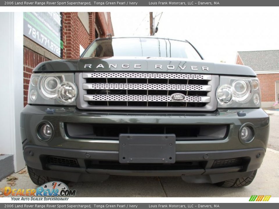 2006 Land Rover Range Rover Sport Supercharged Tonga Green Pearl / Ivory Photo #29
