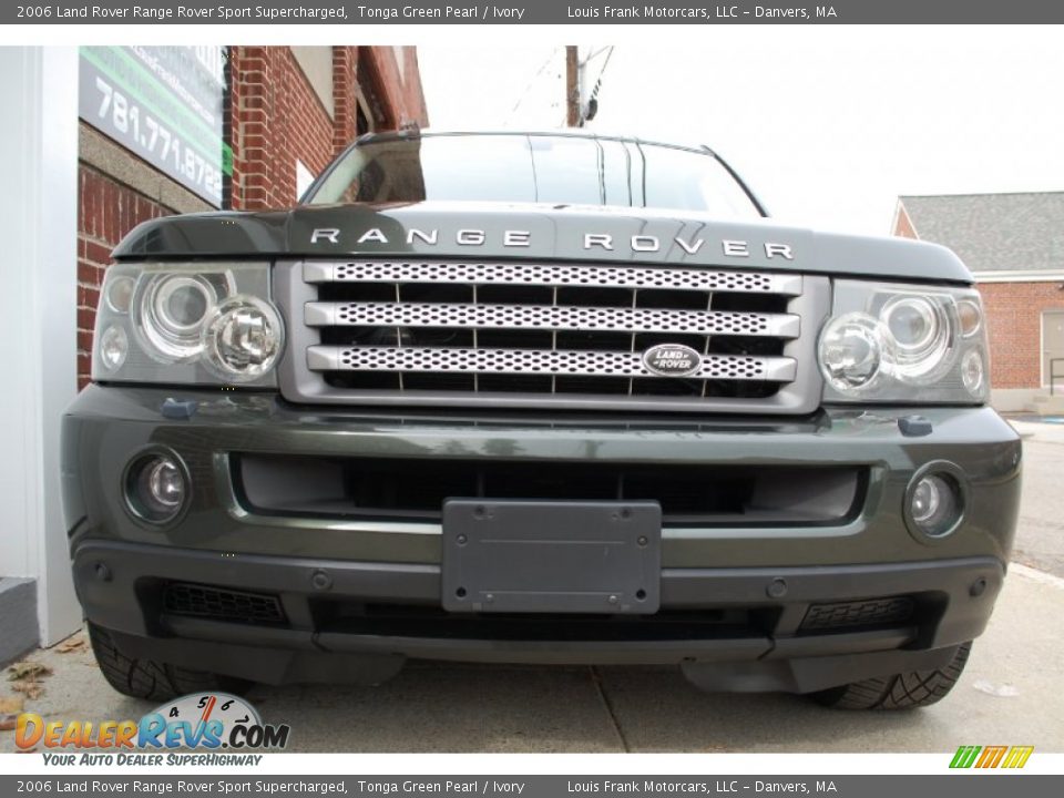 2006 Land Rover Range Rover Sport Supercharged Tonga Green Pearl / Ivory Photo #30