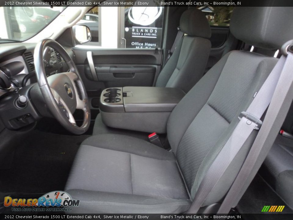 2012 Chevrolet Silverado 1500 LT Extended Cab 4x4 Silver Ice Metallic / Ebony Photo #6