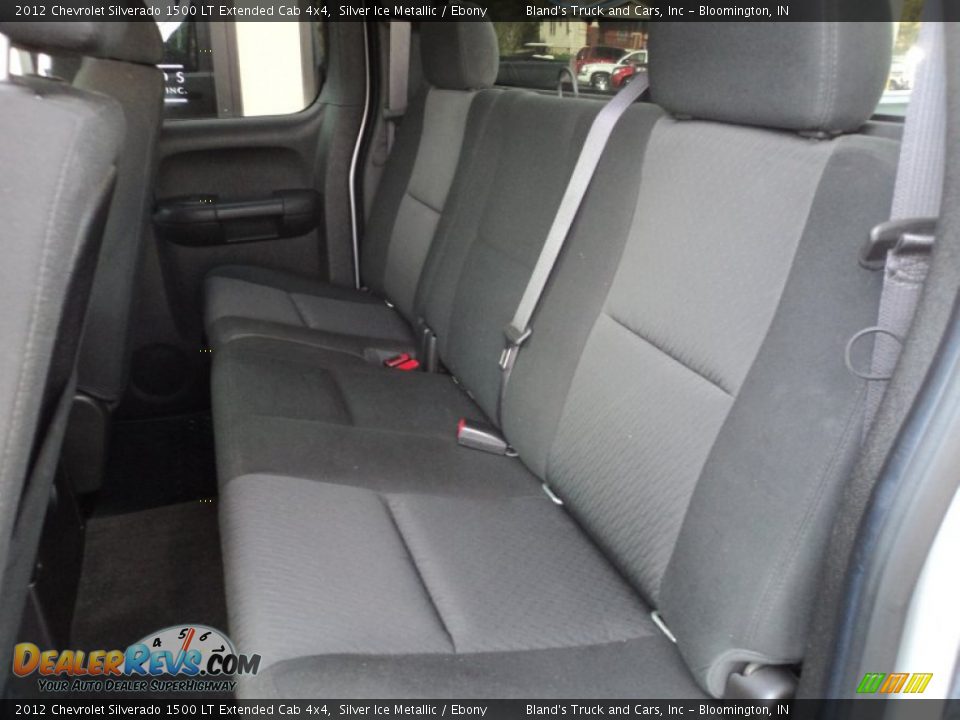 2012 Chevrolet Silverado 1500 LT Extended Cab 4x4 Silver Ice Metallic / Ebony Photo #7