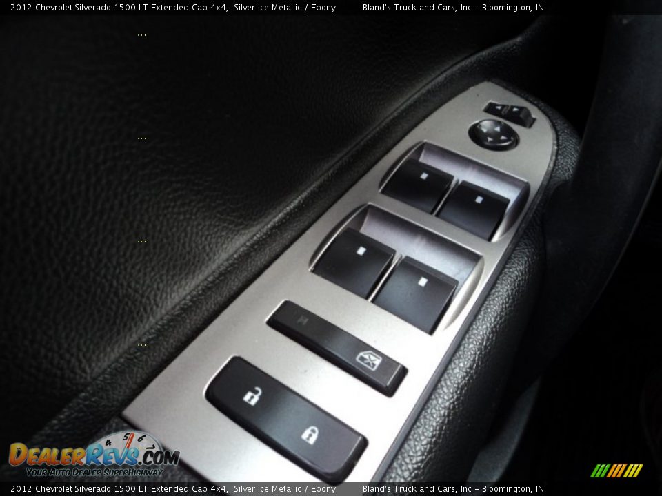 2012 Chevrolet Silverado 1500 LT Extended Cab 4x4 Silver Ice Metallic / Ebony Photo #14