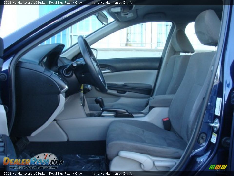 2012 Honda Accord LX Sedan Royal Blue Pearl / Gray Photo #13