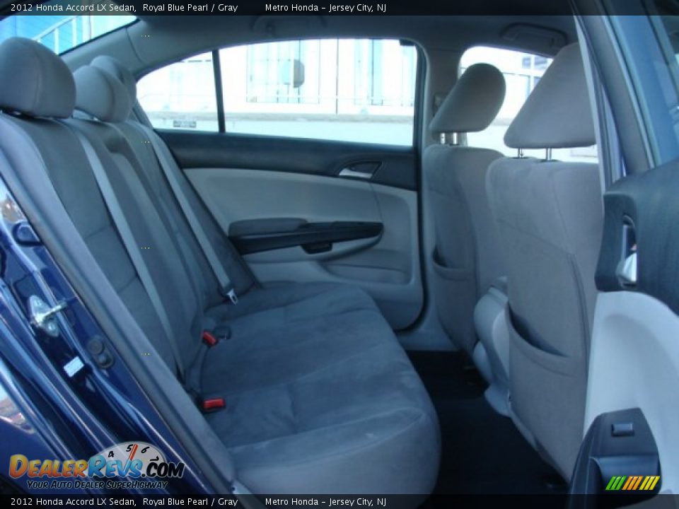 2012 Honda Accord LX Sedan Royal Blue Pearl / Gray Photo #24