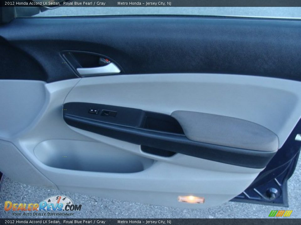 2012 Honda Accord LX Sedan Royal Blue Pearl / Gray Photo #25