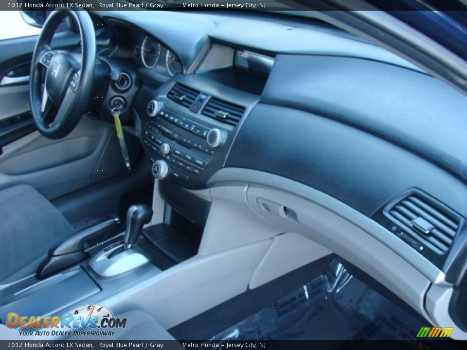 2012 Honda Accord LX Sedan Royal Blue Pearl / Gray Photo #26